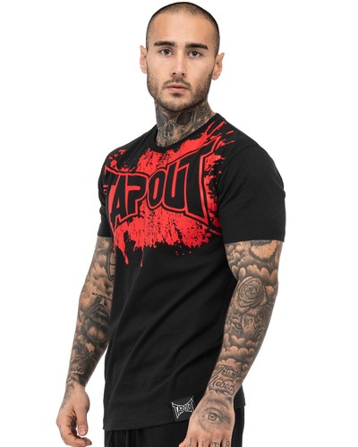 Tapout shirt splashed - tapout, t-shirt