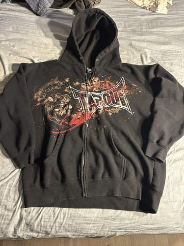 Vintage y2k tapout hoodie - y2k,