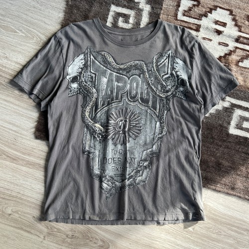 Tapout y2k graphic shirt - tapout,