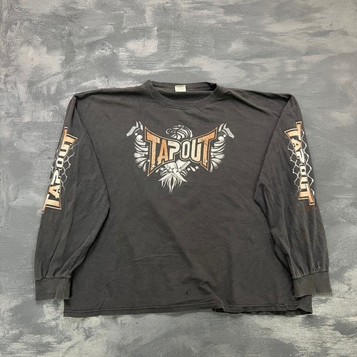 Vintage tapout mma shirt mens - shirt,