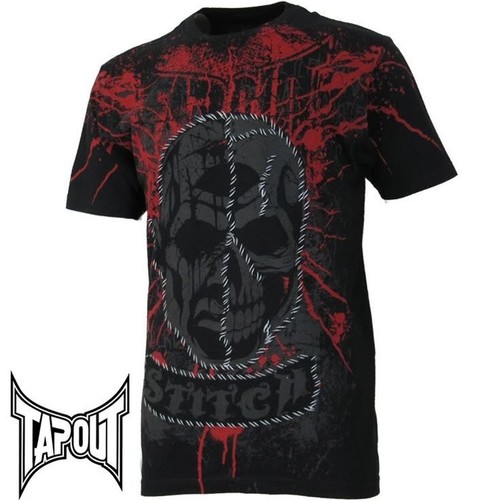 Tapout herren shirt schwarz - t-shirt,