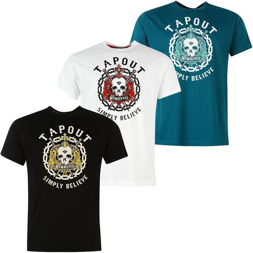 Tapout print shirt - tapout, gr.